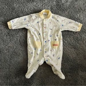 Vintage Yoko Ono Lennon Footie Pajama